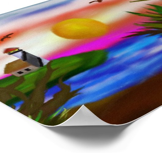 ビーチベイエスケープ ポスター (角)