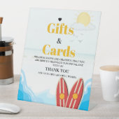ビーチベビーカード&ギフトサンキューベイビーシャワーサイン 台座サイン (インサイチュ)