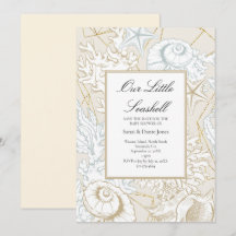 ビーチベビーシャワーシーシェル航海の海