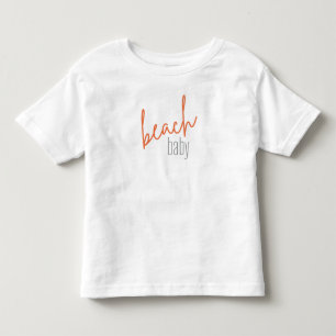 ビーチベビー。トドラーTシャツ トドラーTシャツ