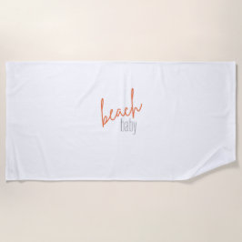 ビーチベビー。ビーチタオル ビーチタオル