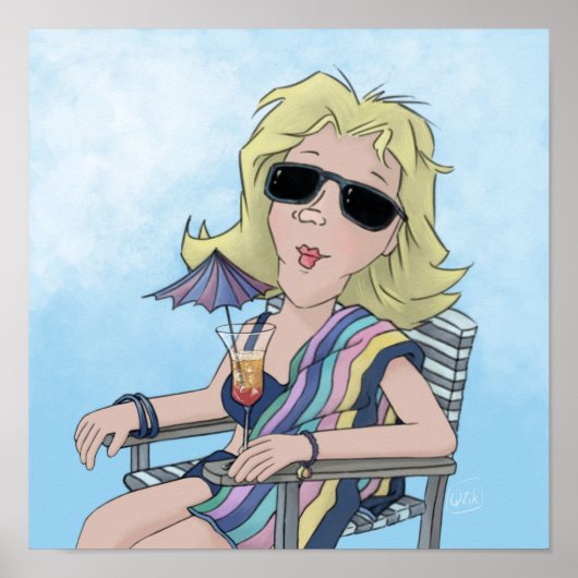 ビーチベポスター ポスター (正面)