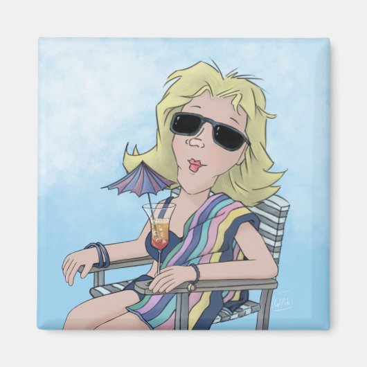 ビーチベー磁石 マグネット (正面)