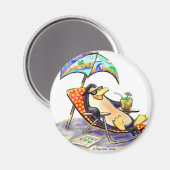 ビーチペンギン マグネット (正面/裏面)