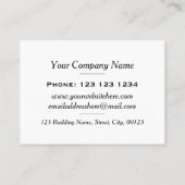 ビーチホリデカラフルーシーントラベルエージェント 名刺 (裏面)