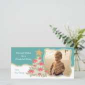 ビーチホリデークリスマスツリー シーズンカード (スタンド正面)