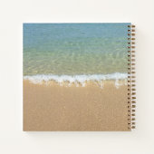 ビーチホリデーレットと休暇レンタルゲストブック ノートブック (裏面)