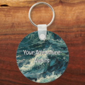 ビーチホワイトキャップザアドベンチャー開始 キーホルダー (裏面)