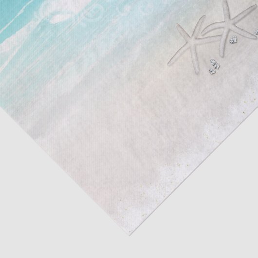 ビーチホワイトスターフィッシュエレガントサマーウェディング 薄葉紙 (詳細)