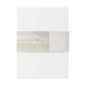 ビーチホワイヒトデエレガントサマー結婚ズ 招待状ベリーバンド (裏面例)