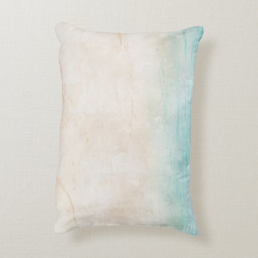 ビーチホームデコーカスタムルファミリー名水彩 アクセントクッション (裏面(縦))