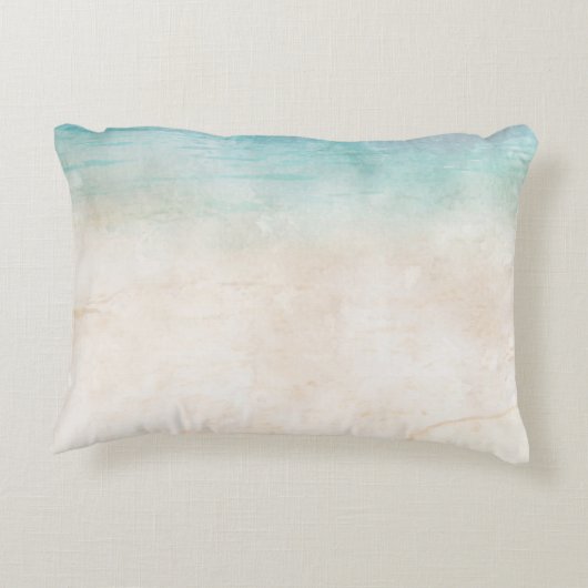 ビーチホームデコーカスタムルファミリー名水彩 アクセントクッション (裏面)