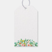 ビーチボタニカル感謝 ギフトタグ (裏面)