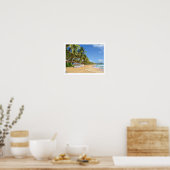 ビーチボヒオパルマスデルマールプエルトリコプリント/ ポスター (キッチン)