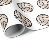 ビーチボレーボール ラッピングペーパー (ロールコーナー)