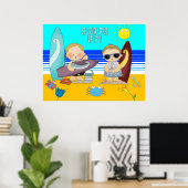 ビーチボーイズ キッズ 子供 ポスター (ホームオフィス)