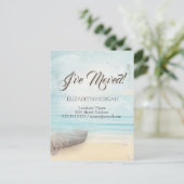 ビーチボートライトハウスムービング 案内ポストカード (スタンド正面)