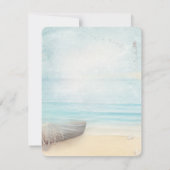 ビーチボートライトハウスリハーサルディナー 招待状 (裏面)