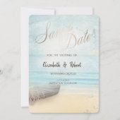 ビーチボートライトハウス日付を保存 セーブザデート (正面)