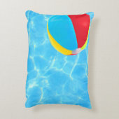 ビーチボールのアクセント枕 アクセントクッション (裏面(縦))