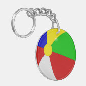 ビーチボールのキーホルダー キーホルダー (正面左)