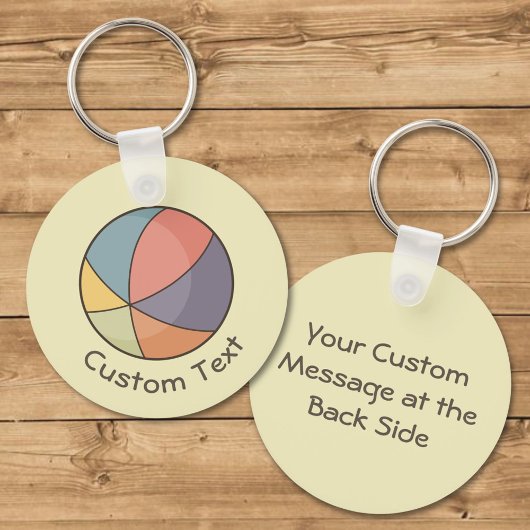 ビーチボールキーチェーン キーホルダー