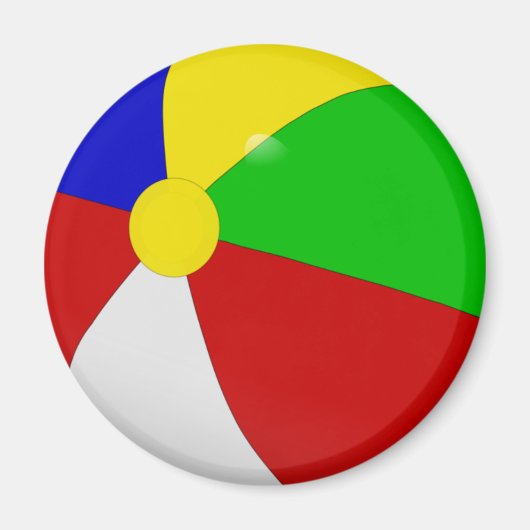 ビーチボールステートルームドアマーカー マグネット (正面)