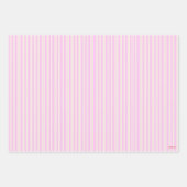 ビーチボールパップコットンキャンディコットンピンクギフトラップ ラッピングペーパーシート (正面2)