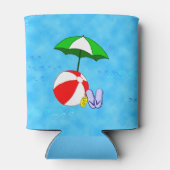 ビーチボールプールおもちゃオンウェーブズクーラーボックス 缶クーラー (裏面)