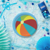 ビーチボールプールパーティー紙プレート ペーパープレート (パーティー)