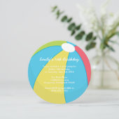 ビーチボールプールパーティー 招待状 (スタンド正面)