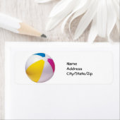 ビーチボール住所 シール (インサイチュ)