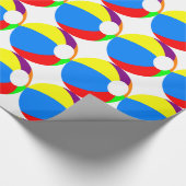 ビーチボール包み紙 ラッピングペーパー (角)