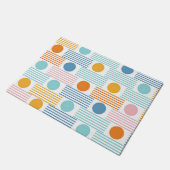 ビーチボール形状 ドアマット (アングル)