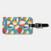 ビーチボール荷物タグ ラゲッジタグ (正面横)