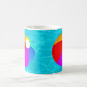 ビーチボール コーヒーマグカップ (中央)