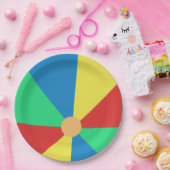 ビーチボール ペーパープレート (パーティー)