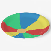 ビーチボール ペーパープレート (アングル)