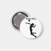 ビーチボール マグネット (正面/裏面)
