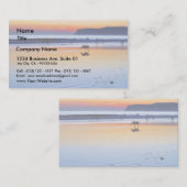 ビーチポイントロマサンセット 名刺 (正面/裏面)