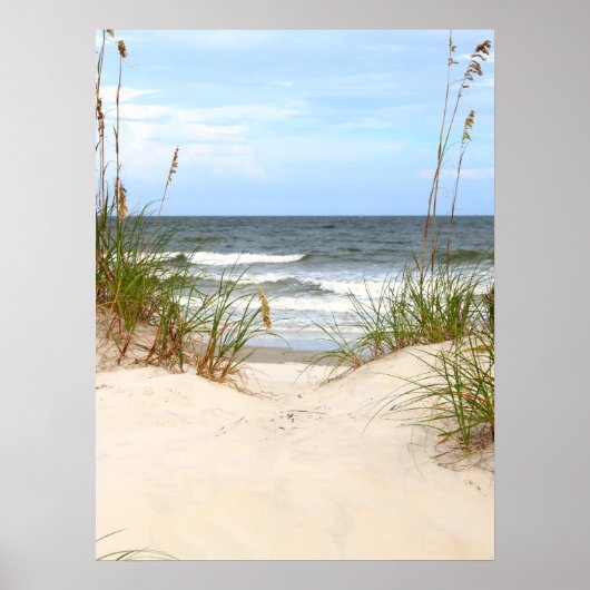ビーチポスター ポスター (正面)