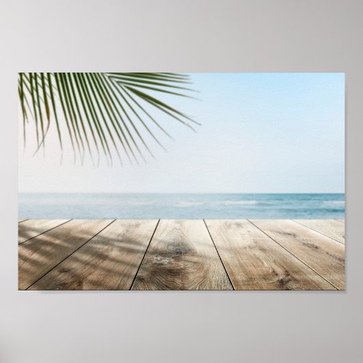ビーチポスター ポスター (正面)