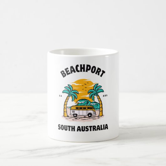 ビーチポート南オーストラリア コーヒーマグカップ (中央)