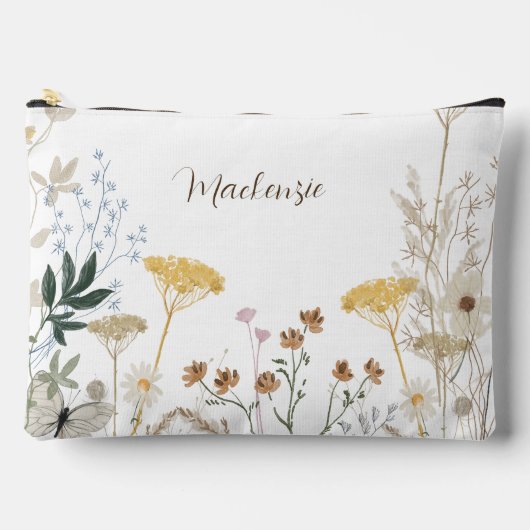 ビーチマウンテンゴルフ旅行フローラヴィンテージ アクセサリーポーチ (正面)