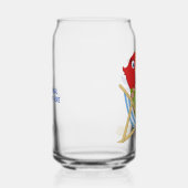 ビーチマコーカスタム文字 ガラス缶 (右)