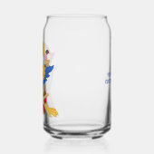ビーチマコーカスタム文字 ガラス缶 (左)