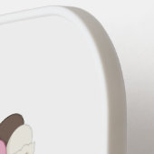 ビーチマコー名前をカスタムする ピックルボールラケット (左詳細)