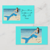 ビーチマーメイドバレンタインサンダーコーブ 名刺 (正面/裏面)