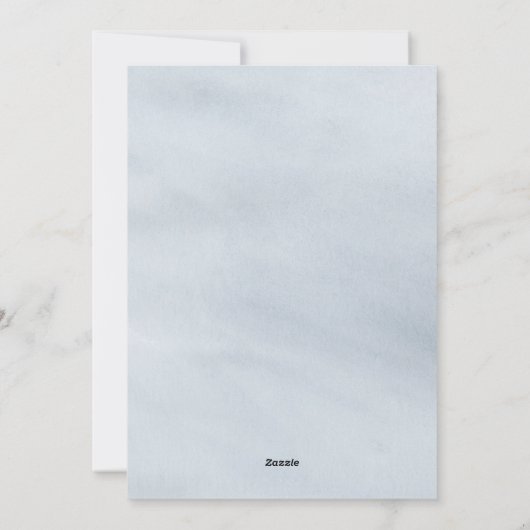 ビーチミニマルクリスマスフォトカードフロリダ シーズンカード (裏面)