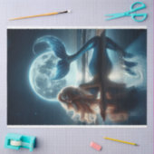 ビーチムーンマーメイドティッシュペーパー 薄葉紙 (クラフト)